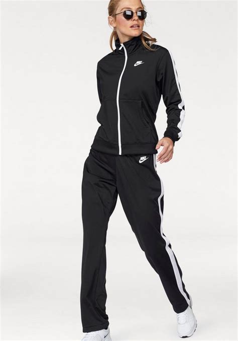 nike damen trainingsanzug schwarz